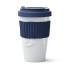 To-Go Becher "lecker marineblau" - Hartporzellan
