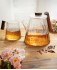 Glaskanne und Becher Knut im Ambiente