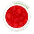 Gl�hwein-Herzen - Fruchtgummi